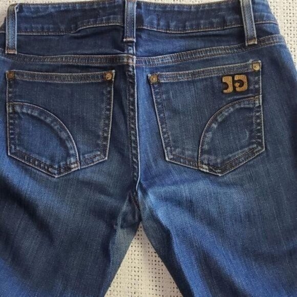 Joe's Honey Logo Cory Washed‎ Distressed Blue Sz 25x31 Jeans w Pockets - Picture 5 of 12